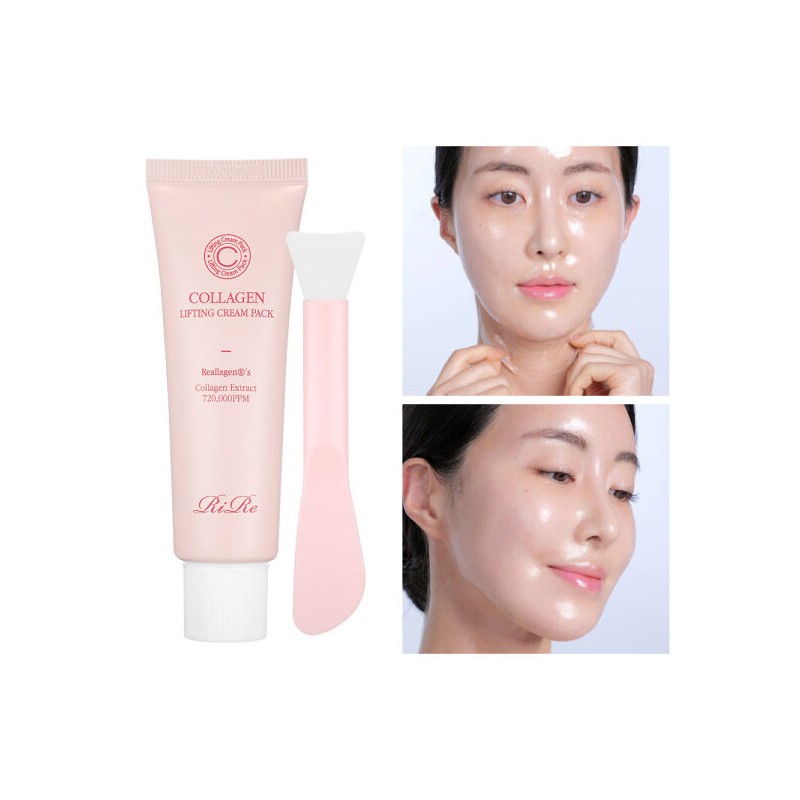 LIRR 리르 콜라겐 리프팅 크림팩/필오프팩 Lir Collagen Lifting Cream Pack/Pull-Off