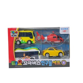 The Little Bus Tayo Special Friends Set 4 - Car Toys for Kids Children Baby Gift Air Peanut Shine Kinder