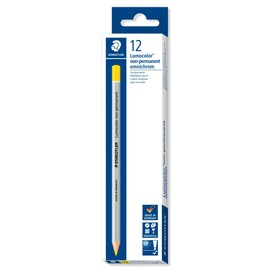 Staedtler Lumocolour Non Permanent Omnichrom Pencil - Yellow (Box of 12)