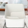 KADAX Herb Spice Container, Box with Two Sections, Plastic Storage