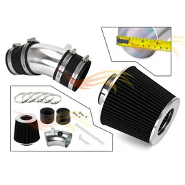 RSG Short Ram Air Intake Kit + BLACK Filter Compatible For 2012-2018 Foucs 2.0L Non-Turbo