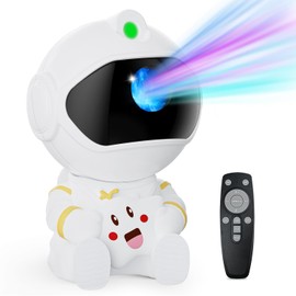 CIMELR Astronaut Star Projector Night Light - Space Projector Galaxy Light Nebula Ceiling Projection Lamp, Remote and 360°Adjustable,Kids Adults Room Decor, for Bedroom,Game Room（Nebula）