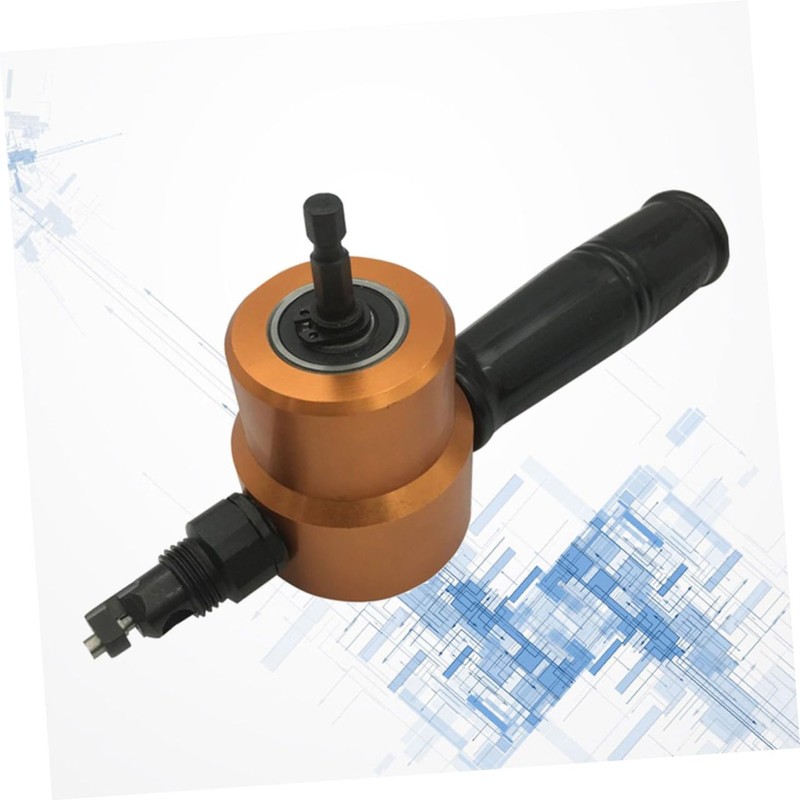 Gatuida Metal Cutting Nibbler -160a 360° Drilling Attachment Versatile for