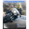 SUPAREE 5.75 Inch LED Motorcycle Headlight E-Approved Motorcycle Front Headlight