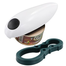 Dosenöffner Elektrisch, Dosenöffner, Ohne Scharfe Kanten Leicht zu Öffnende Runde Dosen aller Größen, Keine Scharfen Kanten, Elektrischer Dosenöffner für Senioren, Arthritis-Patienten und Köche