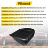 BABERGOU Black Leather Driver or Passenger Bottom Seat Cover Compatible