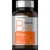 Horbäach Vitamin B6 50mg | 250 Tablets | Non-GMO &
