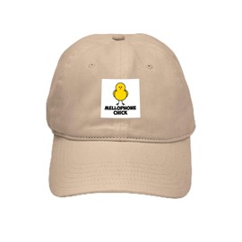 CafePress Mellophone Chick Cap Unique Adjustable Baseball Hat Khaki