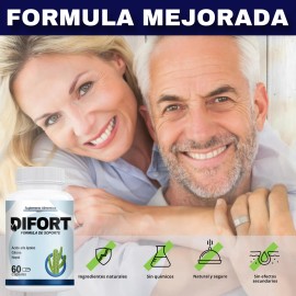 Difort 60 Cápsulas Nuevo Tamaño Regula Niveles De Azúcar