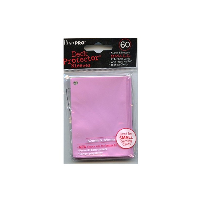 AMIGO Ultra Pro Yugioh Deck Protector Card Sleeves, Pink, Plastic,