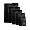 Handmade Black Leather Journal Notebook with Unlined Paper, Vintage Leather