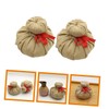 ORFOFE 2pcs Chinese Herbal Massage Balls Natural Warming Bags for
