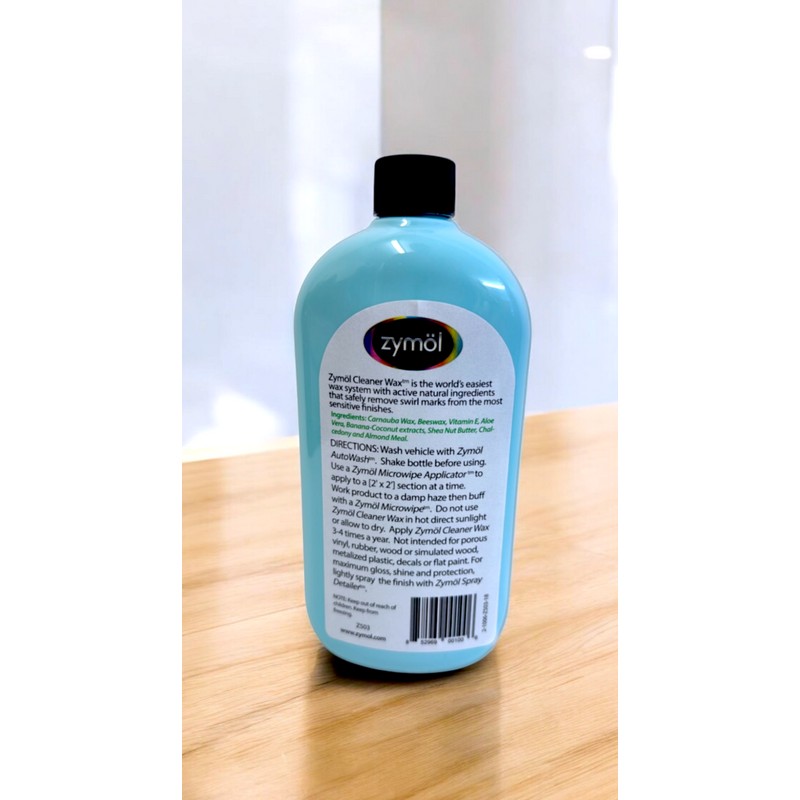 Zymol Cleaner Wax - SiO2 Car Paint Protection & Polish,