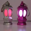 Uonlytech 20pcs Mini Keychain Flashlights LED Pocket Ramadan Lantern Keyring