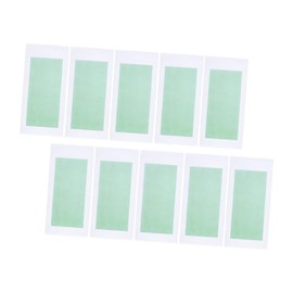minkissy 10pcs Hair Removal Wax Papers Gentle Body Hair Removal for Women Men Wax Strips for Beauty Salons Home Use