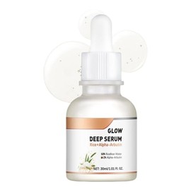 Glow Deep Serum Rice + Arbutin, Face Serum for Hyperpigmentation, Hydrating & Nourishing Rice Essence, Dark Spot Corrector, Reduce Fine Lines & Wrinkles, Even Skin Tone, 30ml