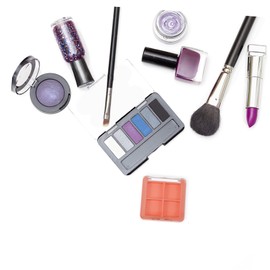 TOVINANNA Diy Makeup Case 6pcs 4 Eyeshadow Portable Storage Box Compact Easy to Carry