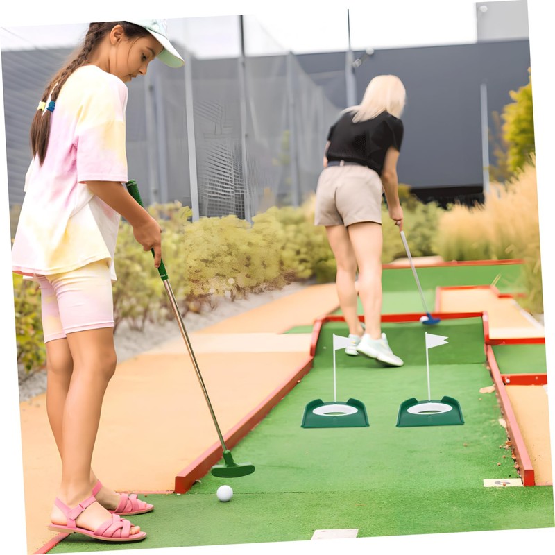 Kisangel 2pcs Golf Putting Aid Cup Indoor Practice Regulation Cup