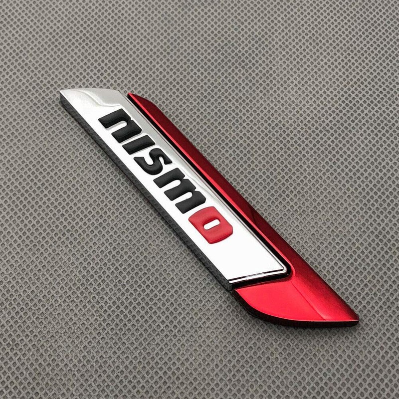 Aizfa 1 Pair 3D Card Fender Metal for NISMO Sport