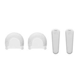 Shure Sure MoveMic Windscreen, Clip Cover Kit, AMV-LAV-WS/W-KIT, White: Noise Reducing, Windshield Microphone Cover
