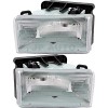 jpautowholesale For 1991-1996 Dodge Dakota Headlight Halogen Set Driver and