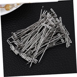 Mikinona 400pcs Wig Type Pins Durable Needles for Wig Making Safe Fixing Tool for Hairdressing Easy to Use Present for Hair Styling Enthusiasts