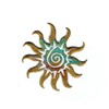 Sun - Southwest Style - Embroidered Iron on Patch
