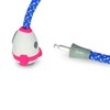 Legami - Bicycle lock with key, tiger motif, polyester exterior,