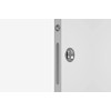 bricoleva.it Sliding Door Lock Set, Round Rosette with Note, Handle