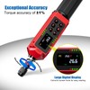 ANPUDS Digital Torque Screwdriver, 0.4-26.6in-lbs/0.045-3Nm, Torque Screwdriver Electrician with ±1%
