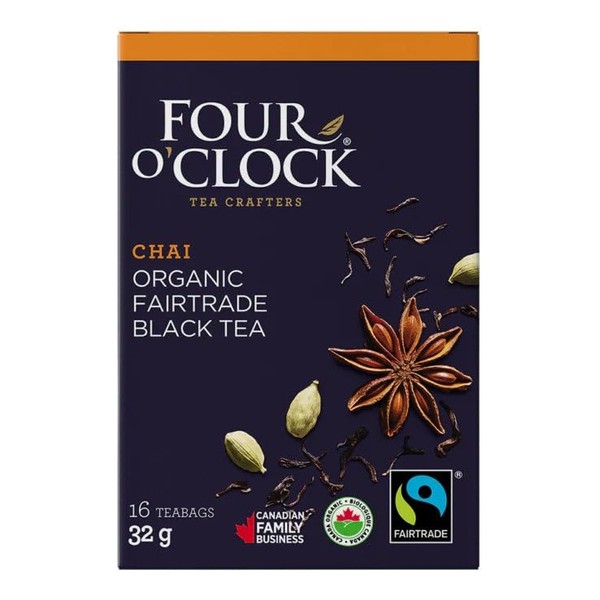 Dolly FOUR O' CLOCK Chai Black Fair Trade Organic Espresso