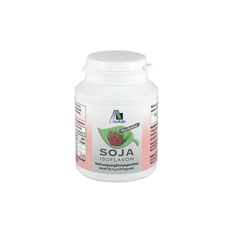 Soy Isoflavon Capsules 60 mg+E