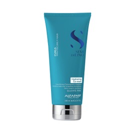 Alfaparf Milano Semi di Lino Hydrating Co-Wash - Foam-Free Conditioner for Curly Hair - Increases Hair Shine, Manages Frizz Control & Prolongs Cosmetic Color - Vegan & Sulfate Free (250ml)