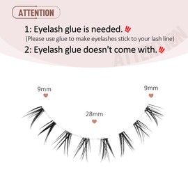 Bottom Lashes Bottom Eyelashes False Lower Lashes Fake Bottom Eyelashes 7 Pairs Bottom-3