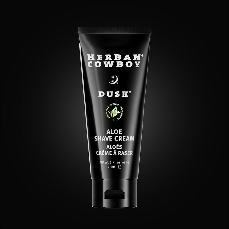 Herban Cowboy Premium Shave Cream Made with Olive Oil, Aloe,