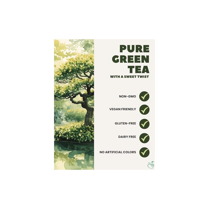 Organic Sweet Matcha Green Tea Powder - Café Style Blend