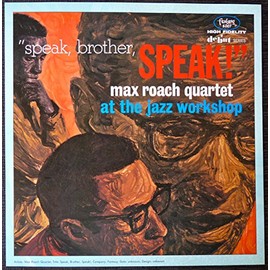 Max Roach Quartet - Speak, Brother, Speak - Vintage Album Cover Poster