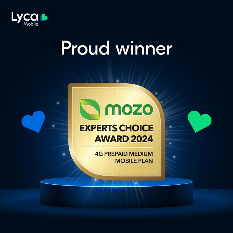 Lyca Mobile Unlimited Plan M Prepaid SIM 120GB $40 for