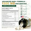 Suplemento Nad 1500 Resveratrol Urolitina Coq10 Quercetina Plus Energía Celular