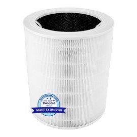 Core 600S Replacement Filter Compatible with LEVOIT Core 600S-P Air Purifier, Core 600S H13 True HEPA Filter, 3-in-1 Activated Carbon Filters, LAP-C601S-WUS, LAP-C601S-AUS Replace #Core 600S-RF