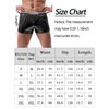 AIEOE Men's Shiny Shorts with Pockets Party Shorts Sexy Boxer