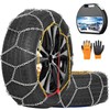 COCO BIRD Snow Chains, Wear-Resistant High Carbon Steel Anti Slip