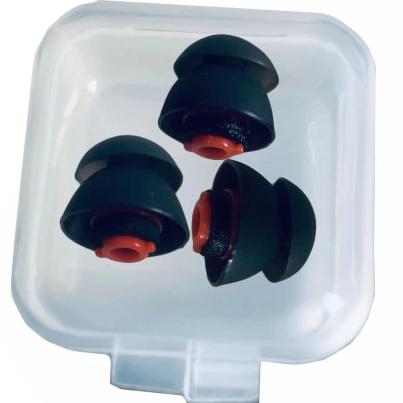 Zotech Replacement Eartips for Plantronics Voyager 5200, 3 Pcs (Double