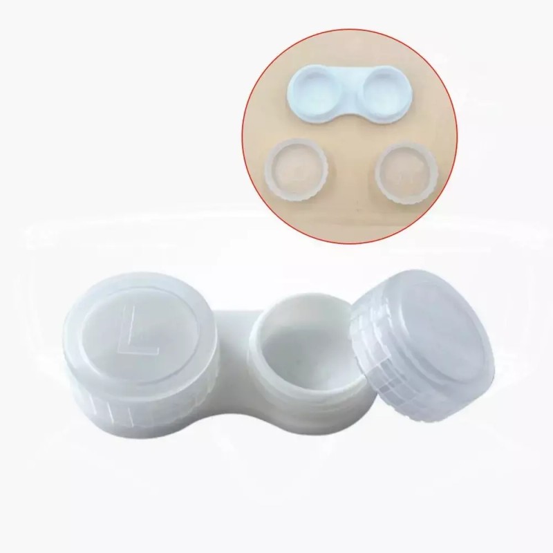 휴대용 렌즈케이스 콘택트 렌즈통 소품 보관케이스 Portable Lens Case Contact