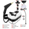 Steam Cleaner, 6-Levels Adjustable Switch Handle, 15s Heat-Up, 1.2L Tank,