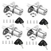 Push Plunger Lock XIEHE 105 Sliding Cabinet Door Lock with