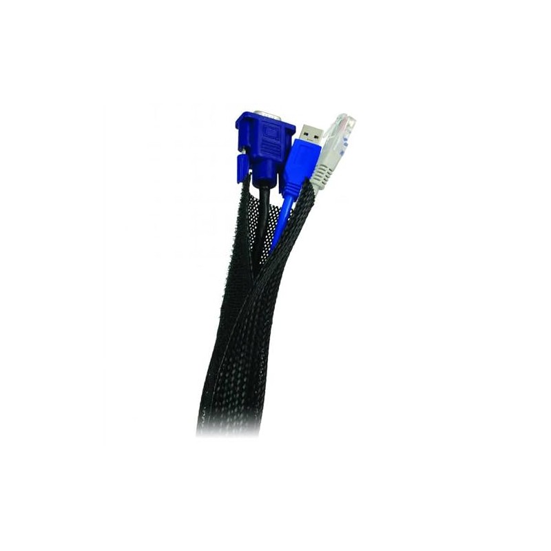LogiLink 1.8m Cable FlexWrap - Black