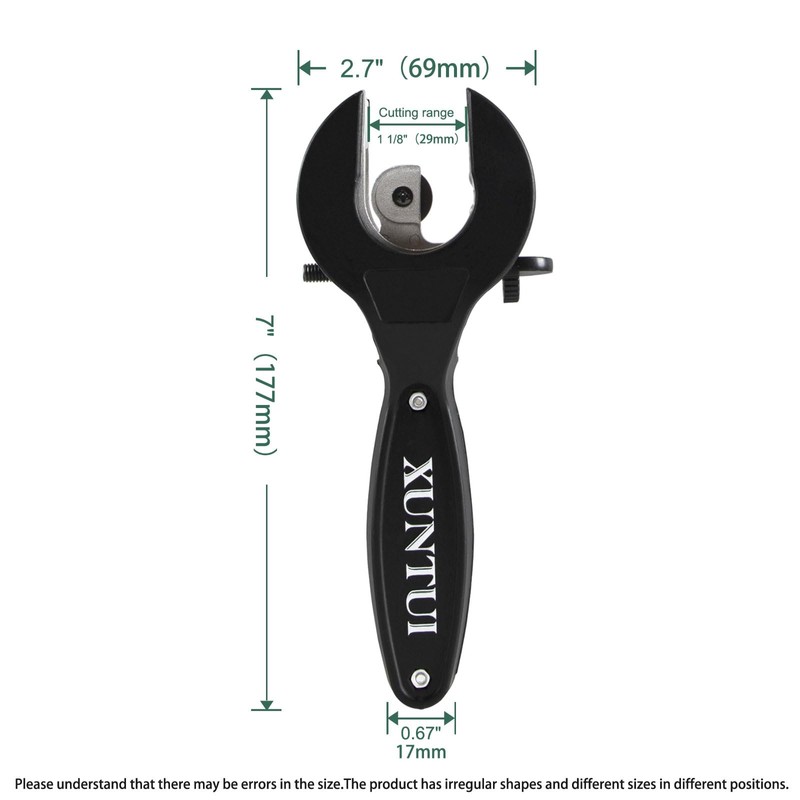 XUNTUI ​Ratche Tube Cutter Tool for Tight Spaces - One
