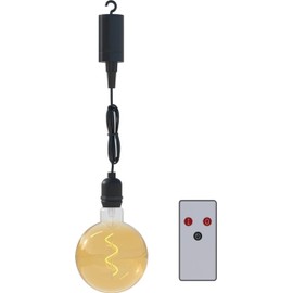 LED Pendant Light 1 W 2200 K Black