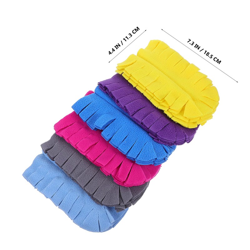 Ciieeo 6pcs Reusable Duster Refills Dust Removal Brush Heads for